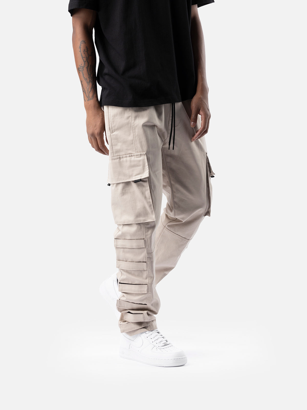 ZW COLLECTION CARGO PANTS - taupe brown