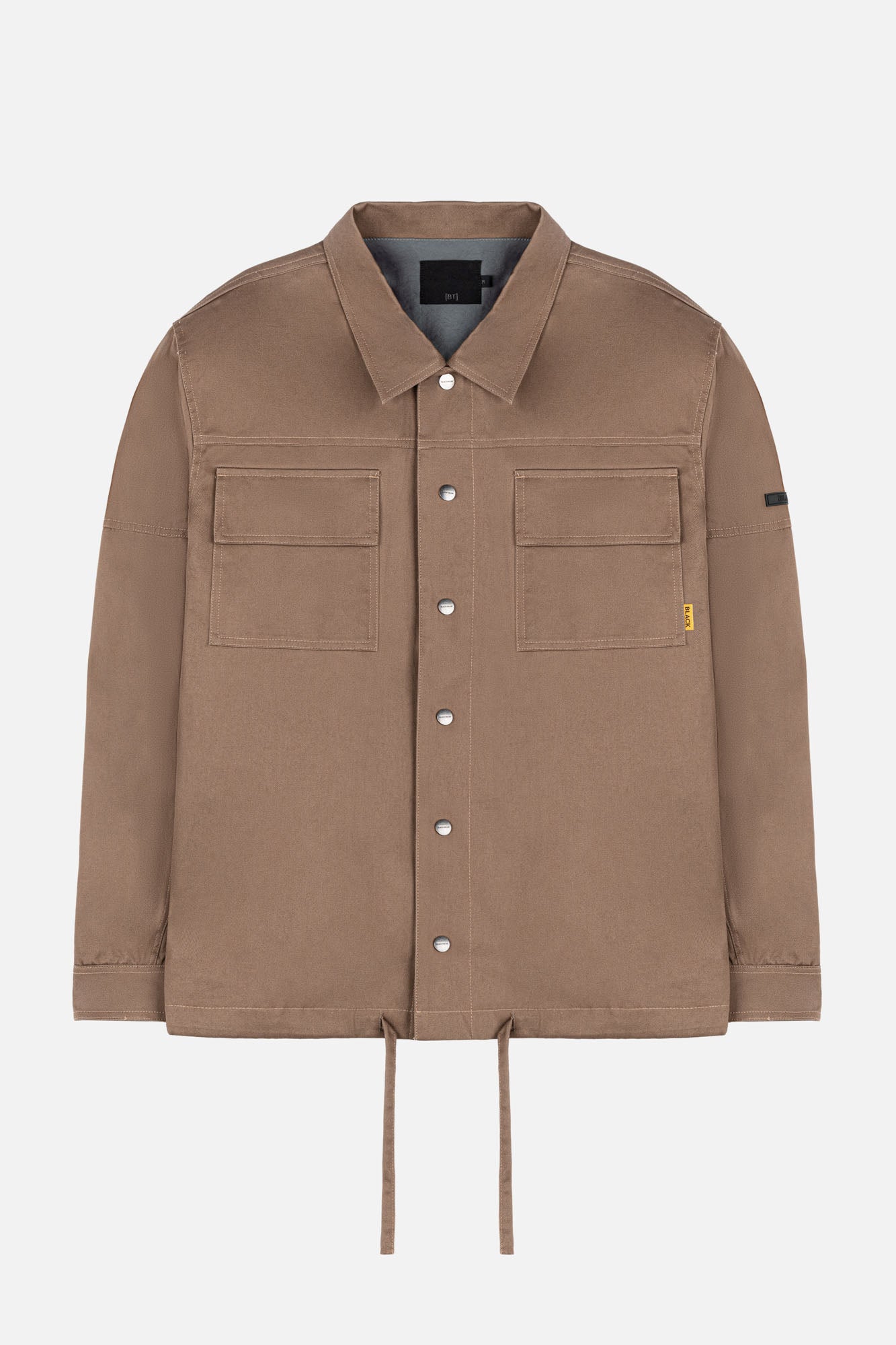 DRAWSTRING SHACKET BROWN