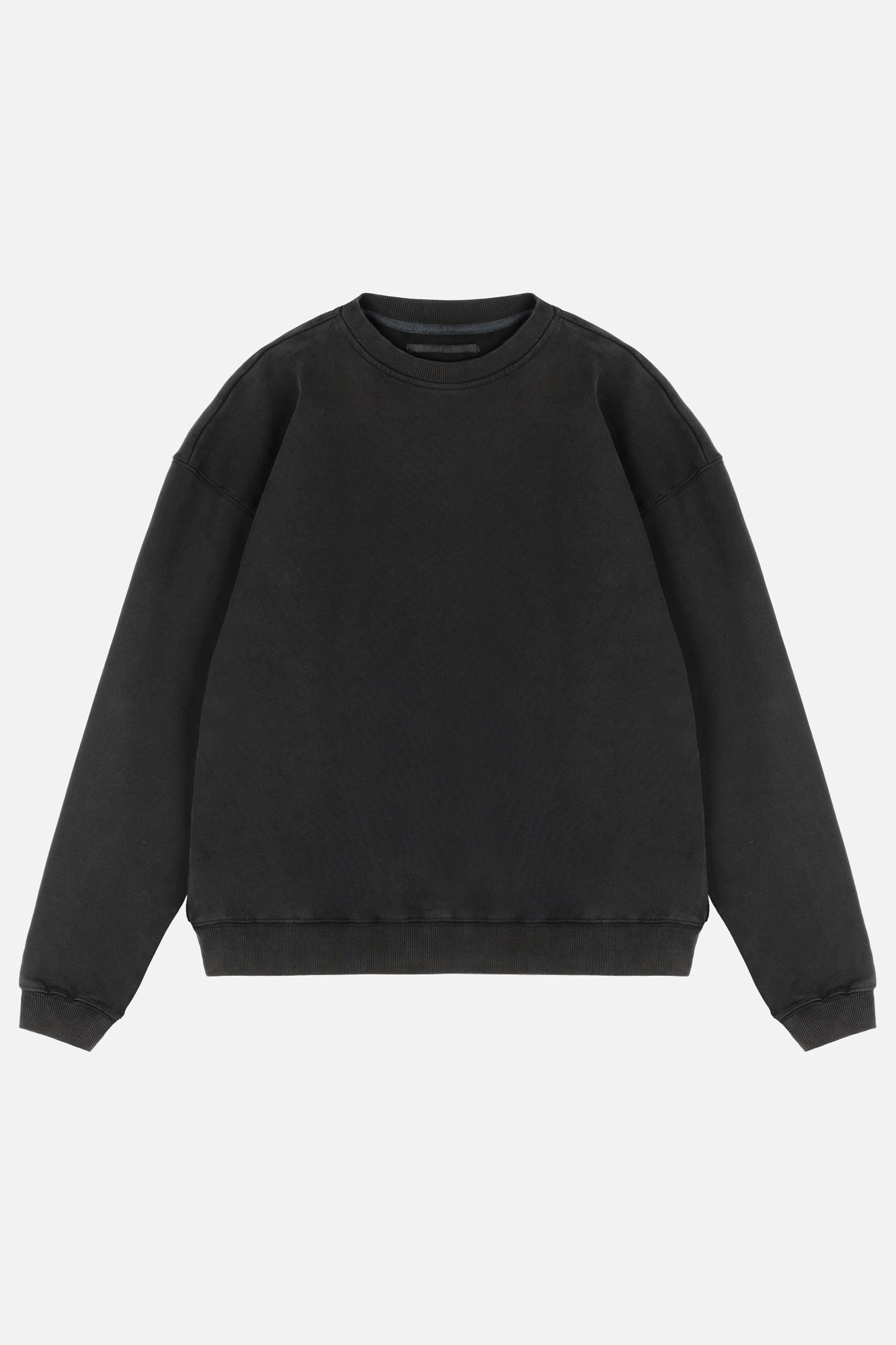 OVERSIZED SWEATER WASHED BLACK