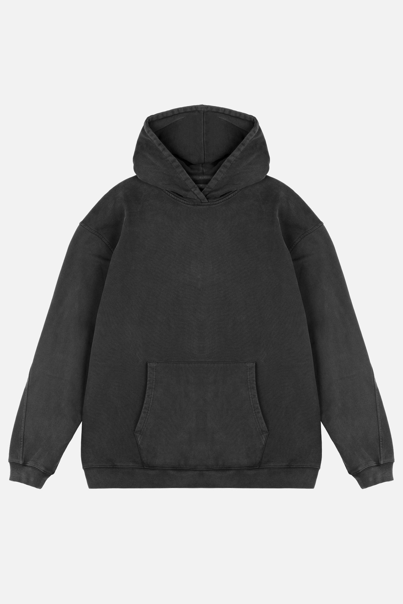 OVERSIZED HOODIE WASHED BLACK