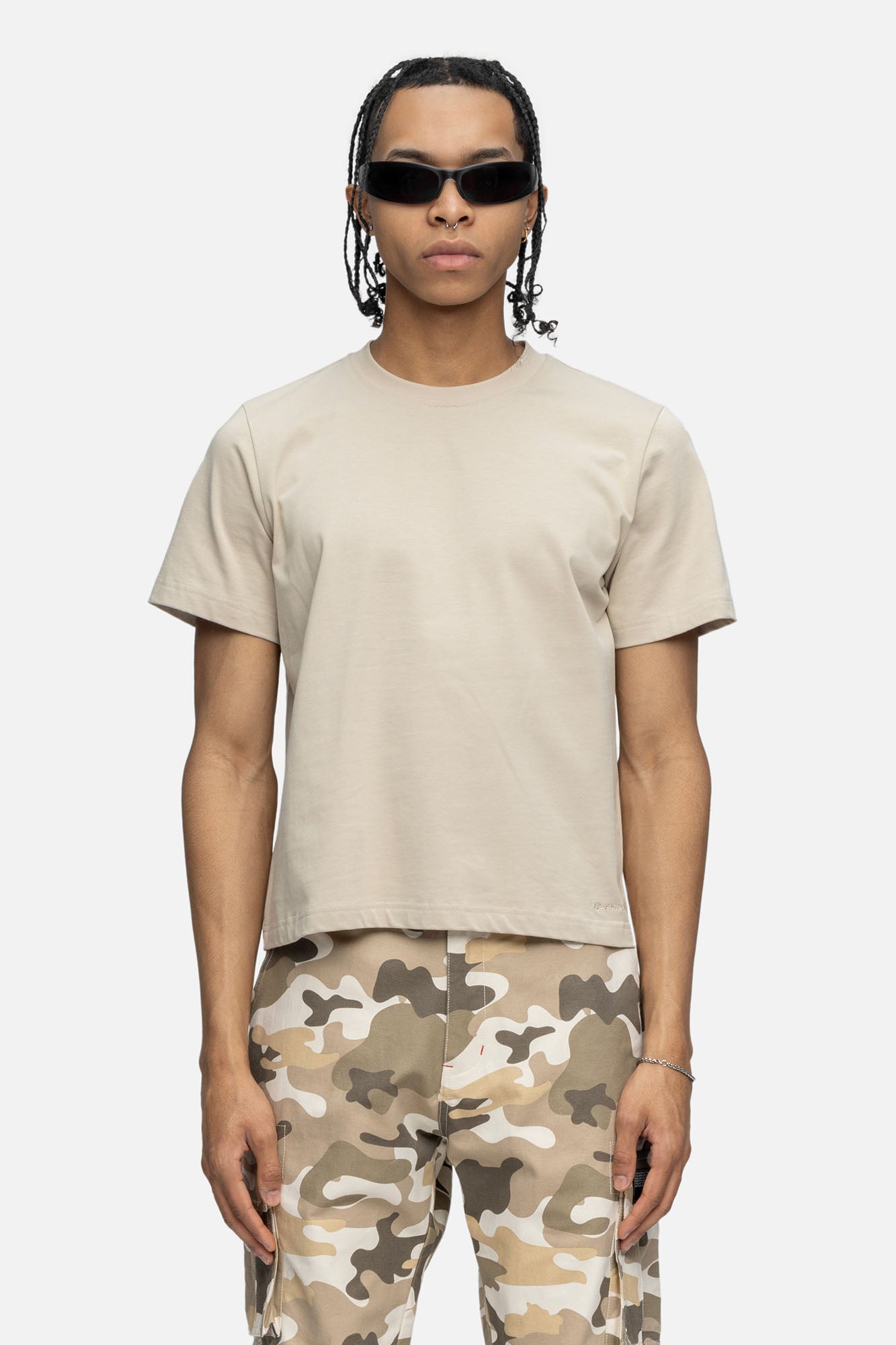 CROPPED T-SHIRT BIRCH