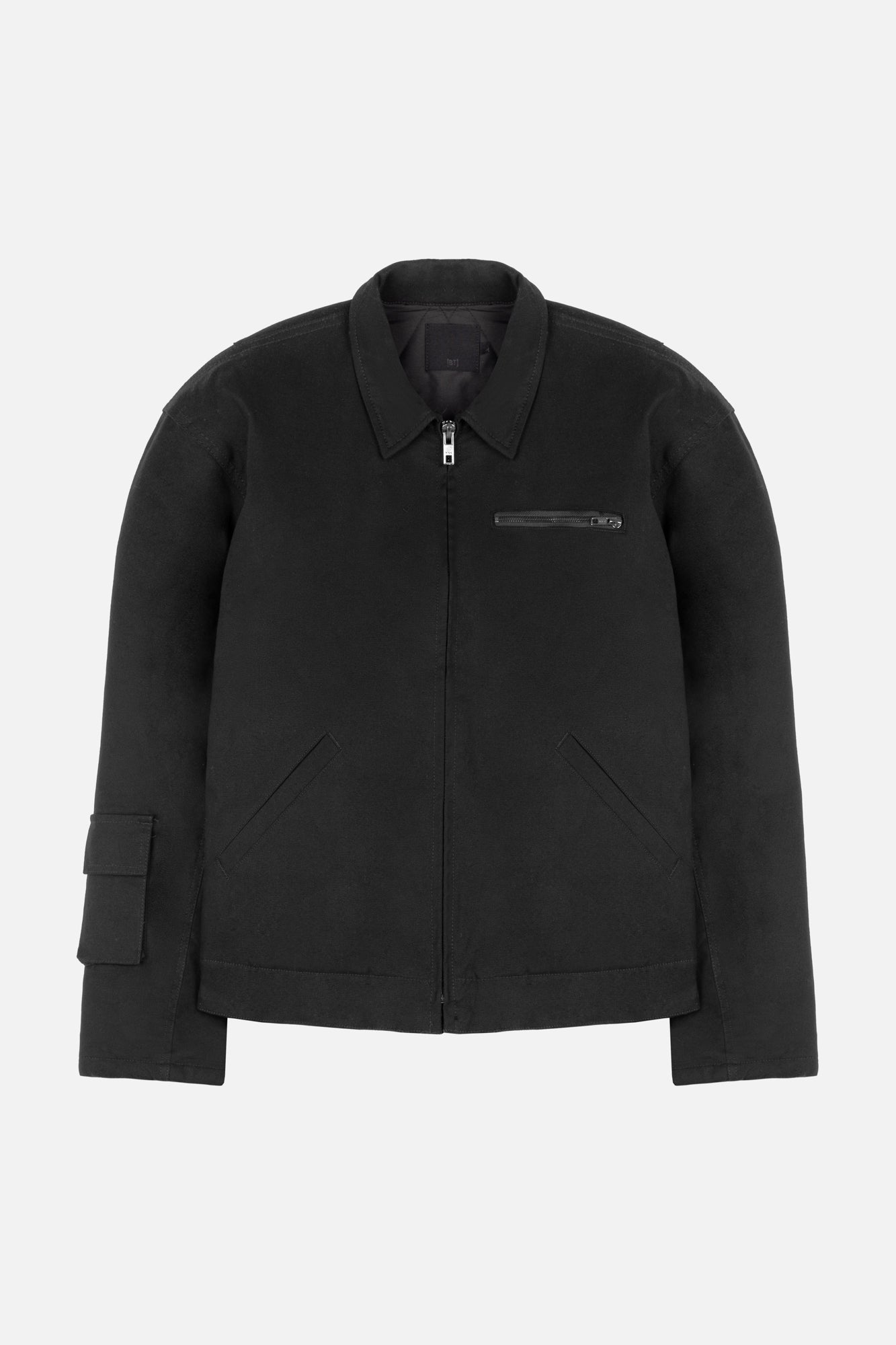 COTTON CANVAS JACKET BLACK