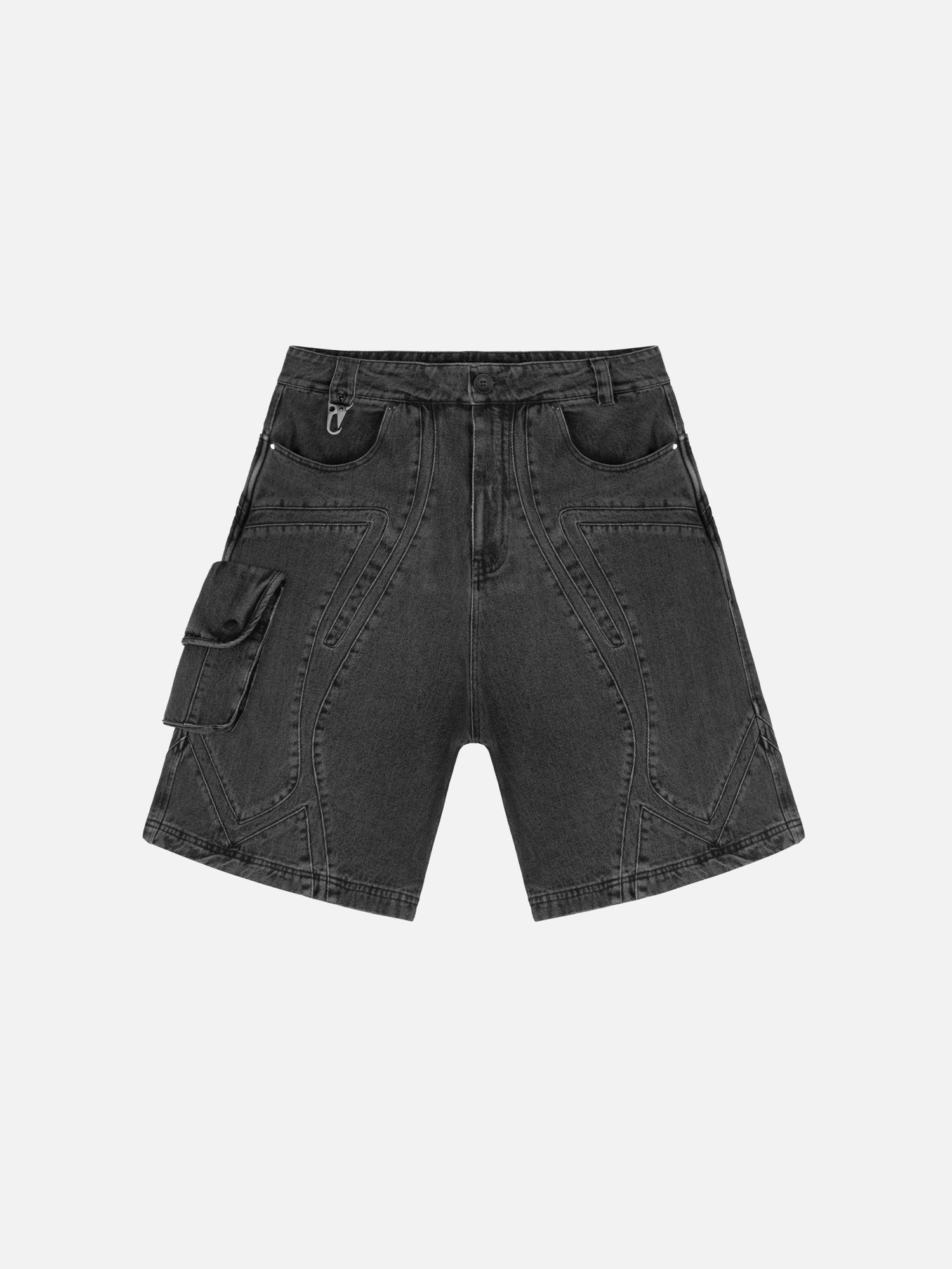 S6 DENIM CARGO SHORTS