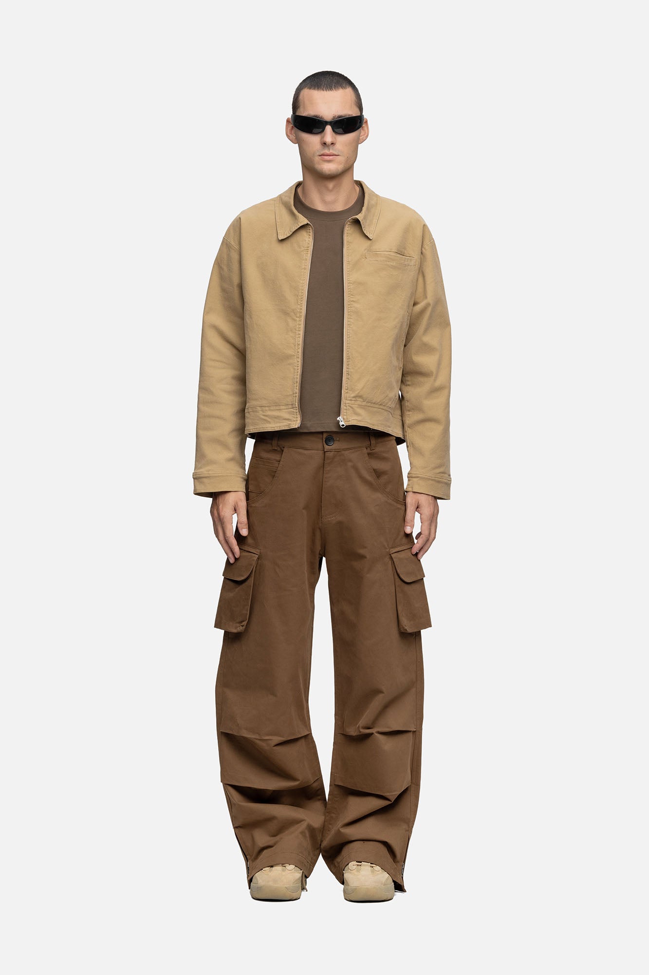 CANVAS JACKET WASHED DESERT