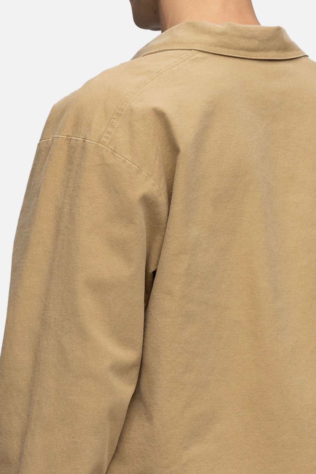 CANVAS JACKET WASHED DESERT