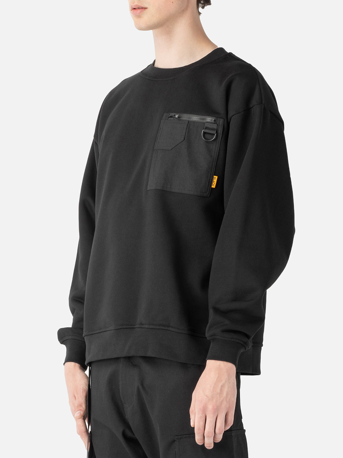 UTILITY SWEATSHIRT BLACK