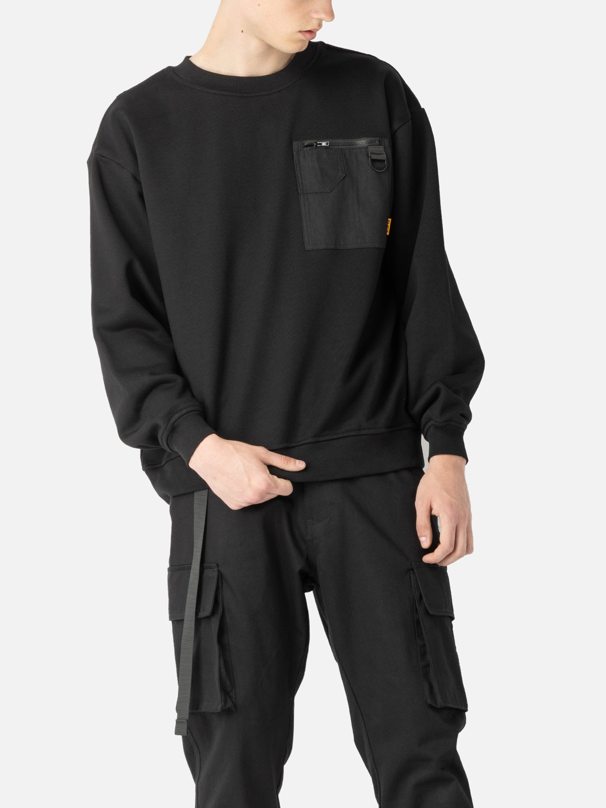 UTILITY SWEATSHIRT BLACK