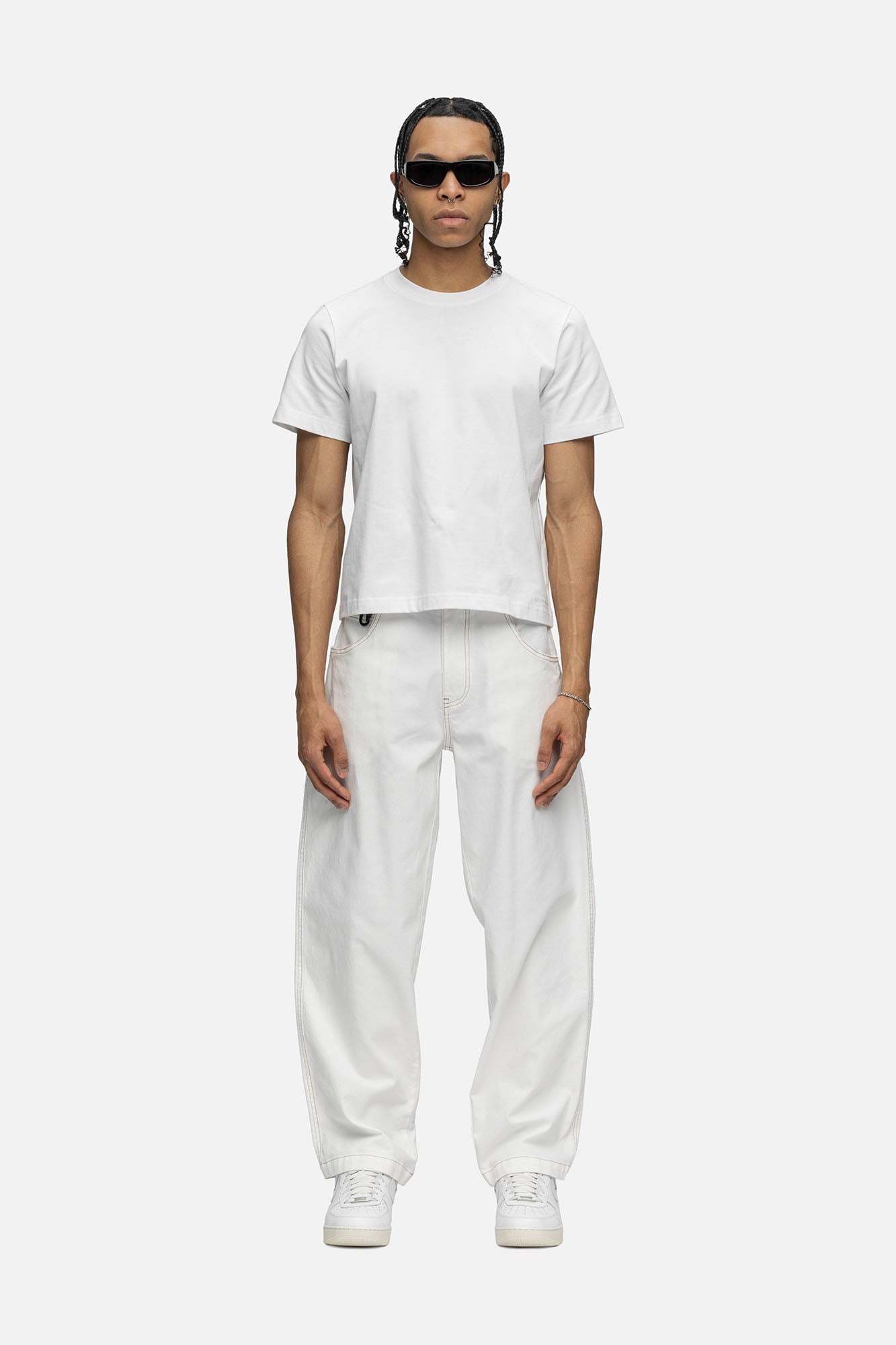 CROPPED T-SHIRT WHITE