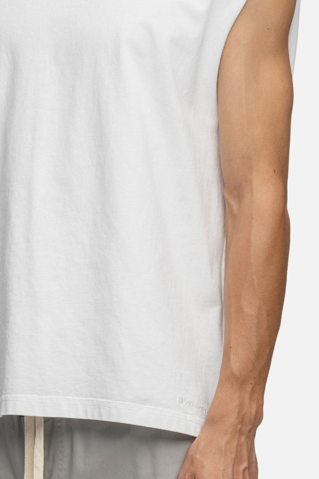 SLEEVELESS T-SHIRT WHITE