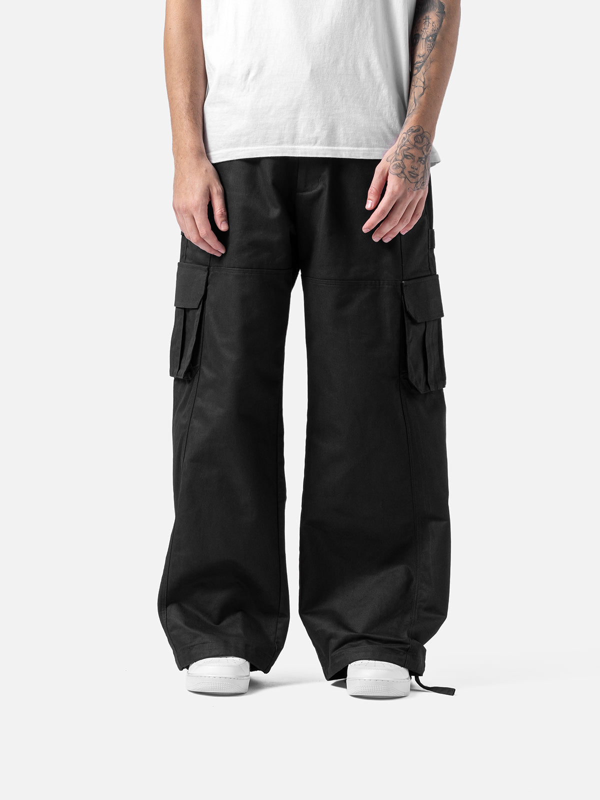 Y4 Cargo Pants - Black | Blacktailor – BLACKTAILOR