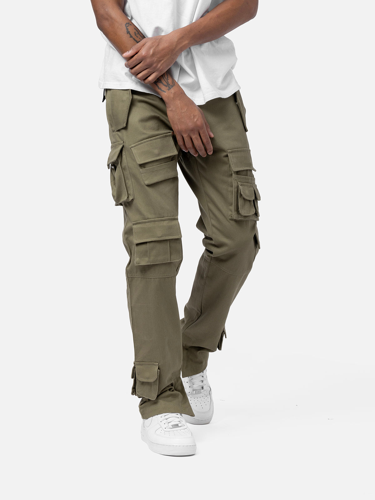 Buy online Blue Cotton Cargos Casual Trousers from Bottom Wear for Men by  Ivoc for ₹1350 at 50% off | 2024 Limeroad.com